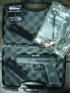 Girsan MC21 .45: This well-made Turkish pistol comes standard with a complete cleaning kit. (Photo by IGG)